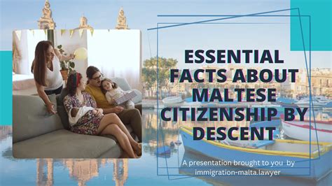 maltese citizenship by descent application.